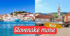 Si pri slovenskom mori ako doma? Pomenuj správne všetkých 8 chorvátskych lokalít podľa fotky